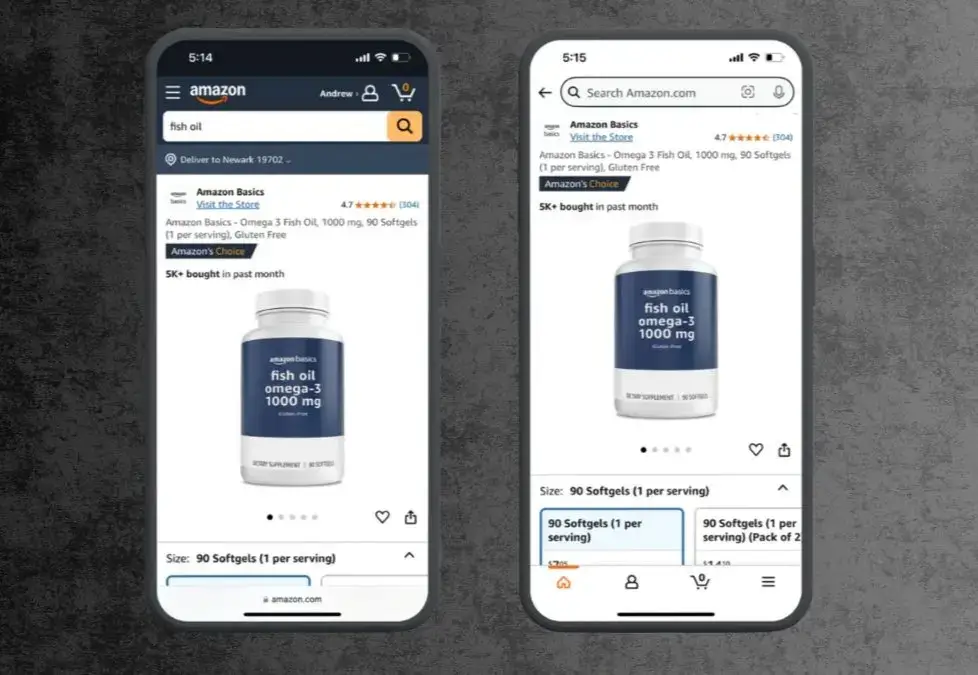 How the Amazon App Uses a Hybrid of Native and Web Technologies to Stand Out
