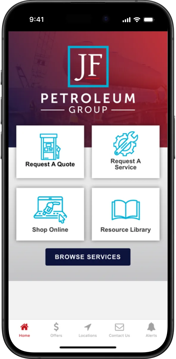 JF Petro app preview