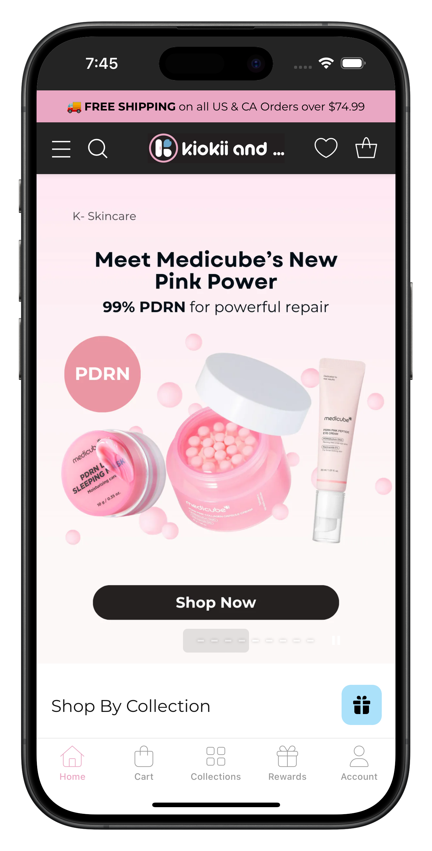 Kiokii app preview