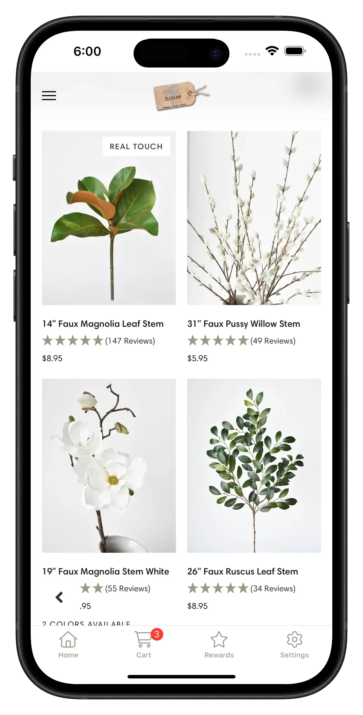 housebyjsdonline.com app screenshot