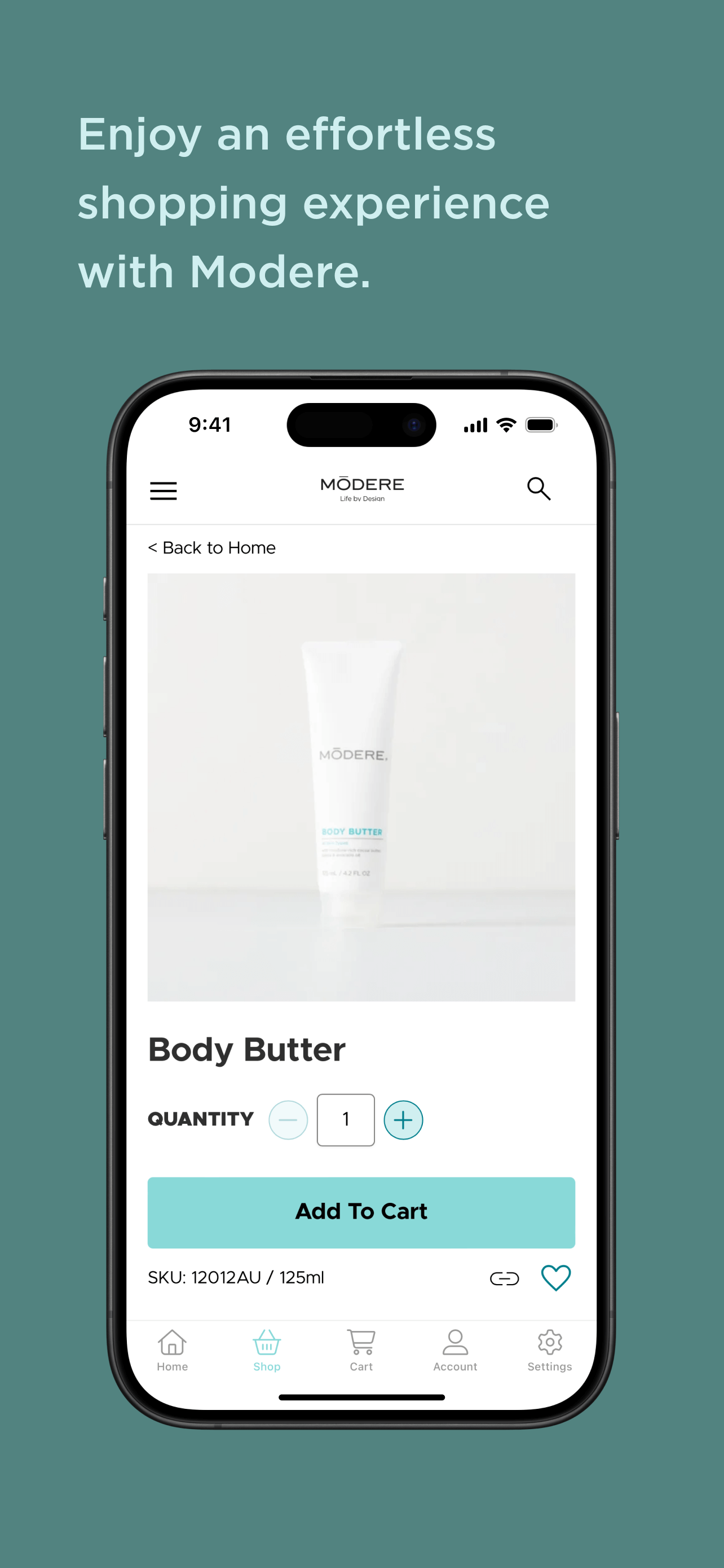 modere.com app screenshot