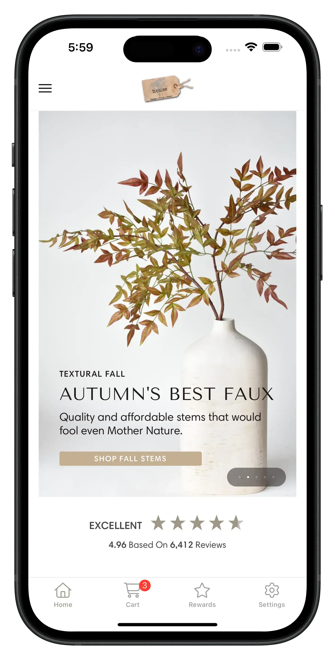 housebyjsdonline.com app screenshot