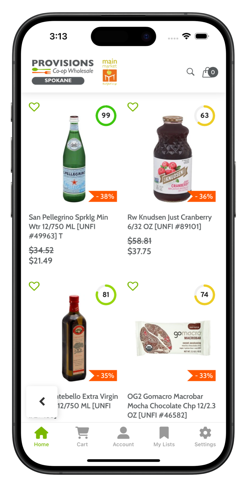 sanjuanislands.provisions.coop app screenshot