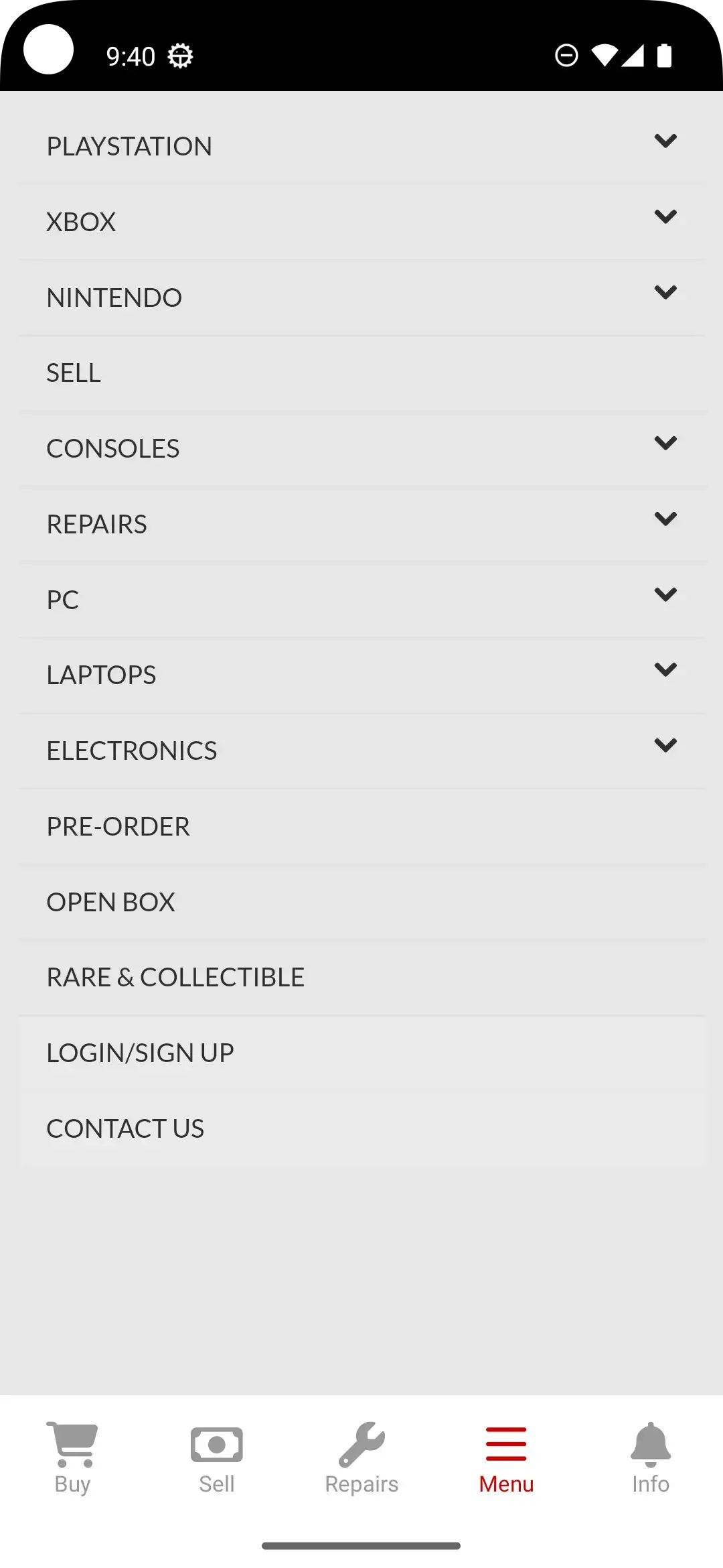 gameloot.in app screenshot