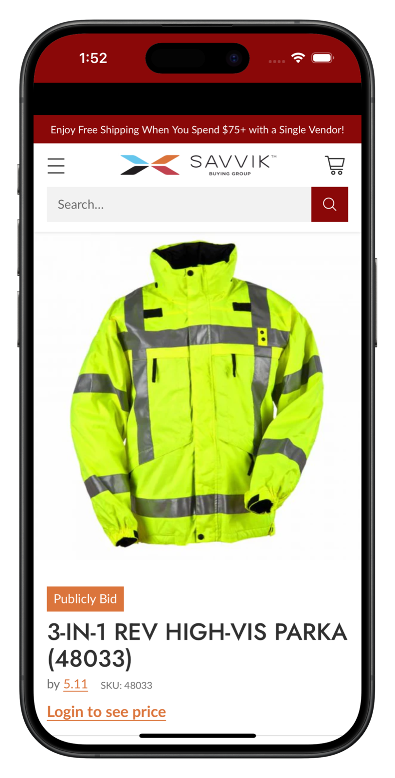 savvik.com app screenshot