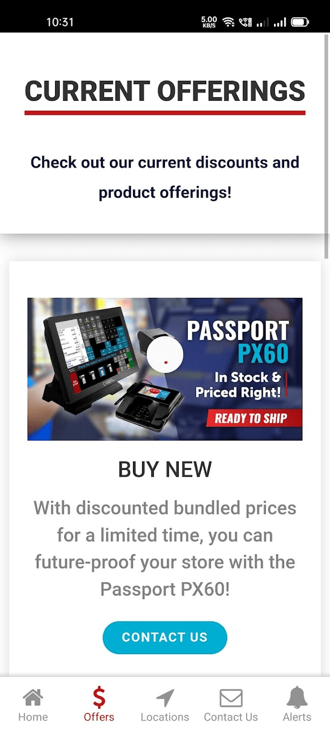 jfpetrogroup.com app screenshot