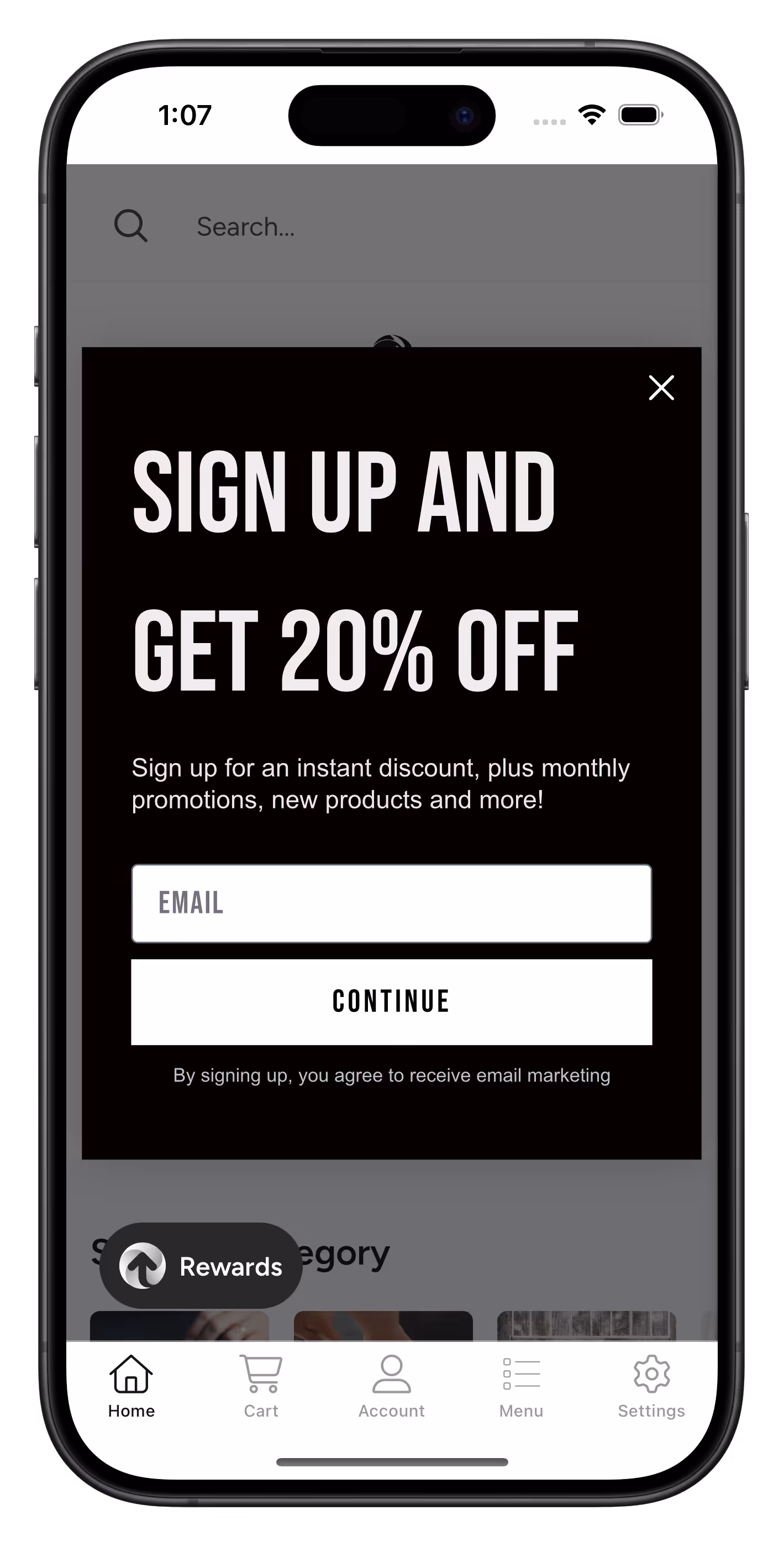 svenfish.com app screenshot