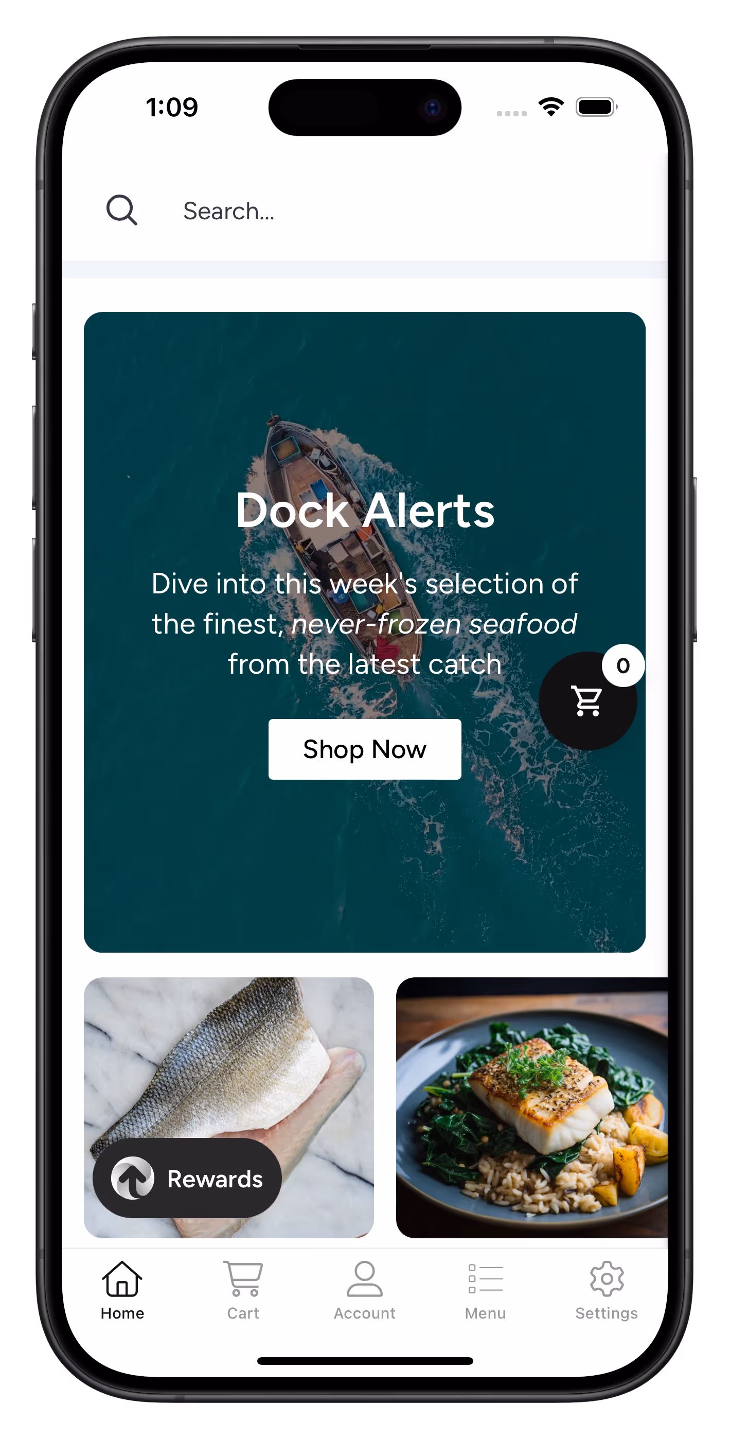 svenfish.com app screenshot