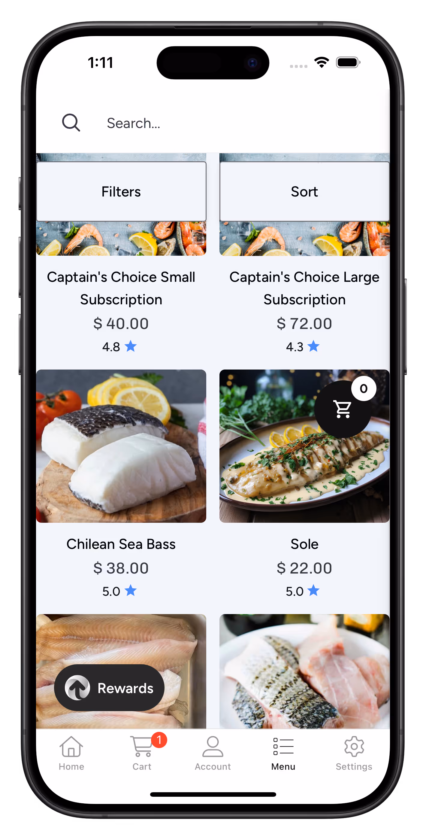 svenfish.com app screenshot