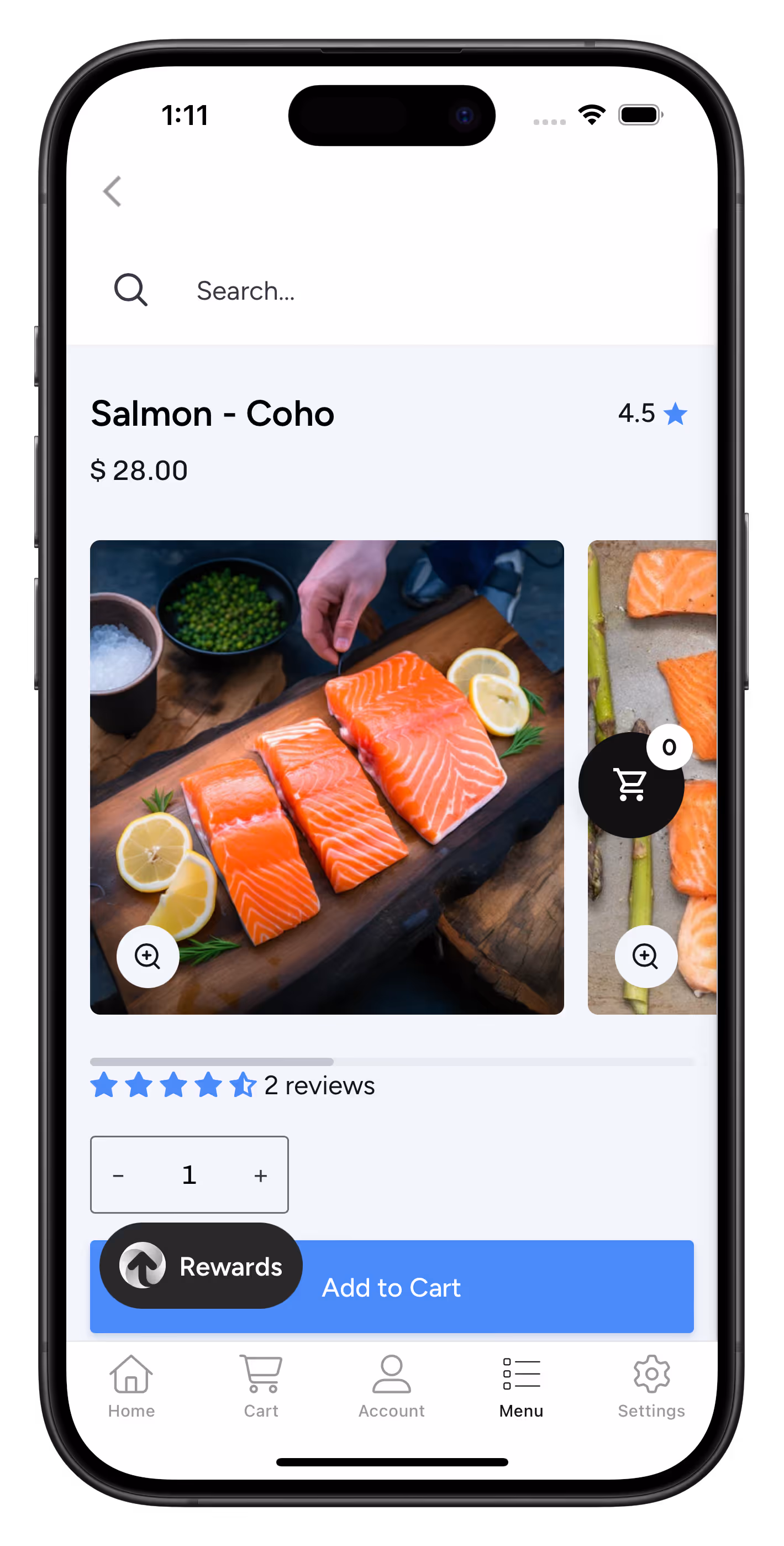 svenfish.com app screenshot