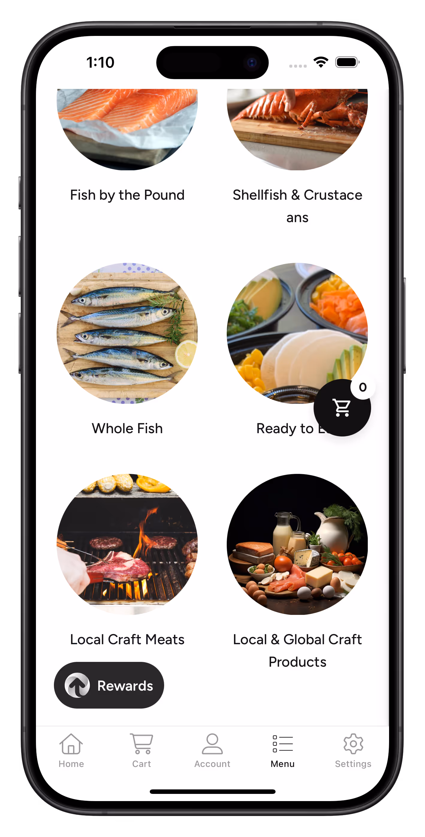 svenfish.com app screenshot