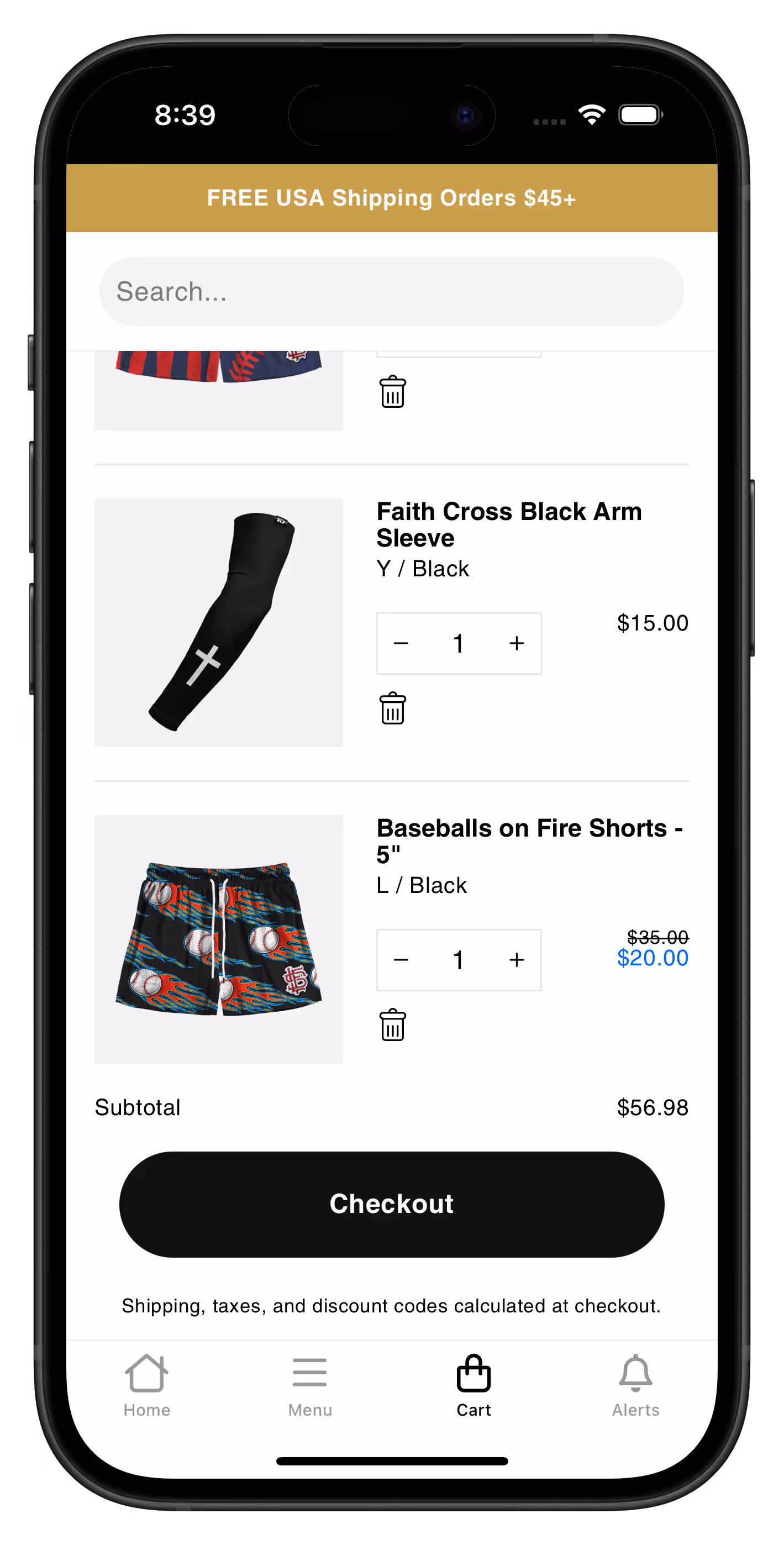 sleefs.com app screenshot
