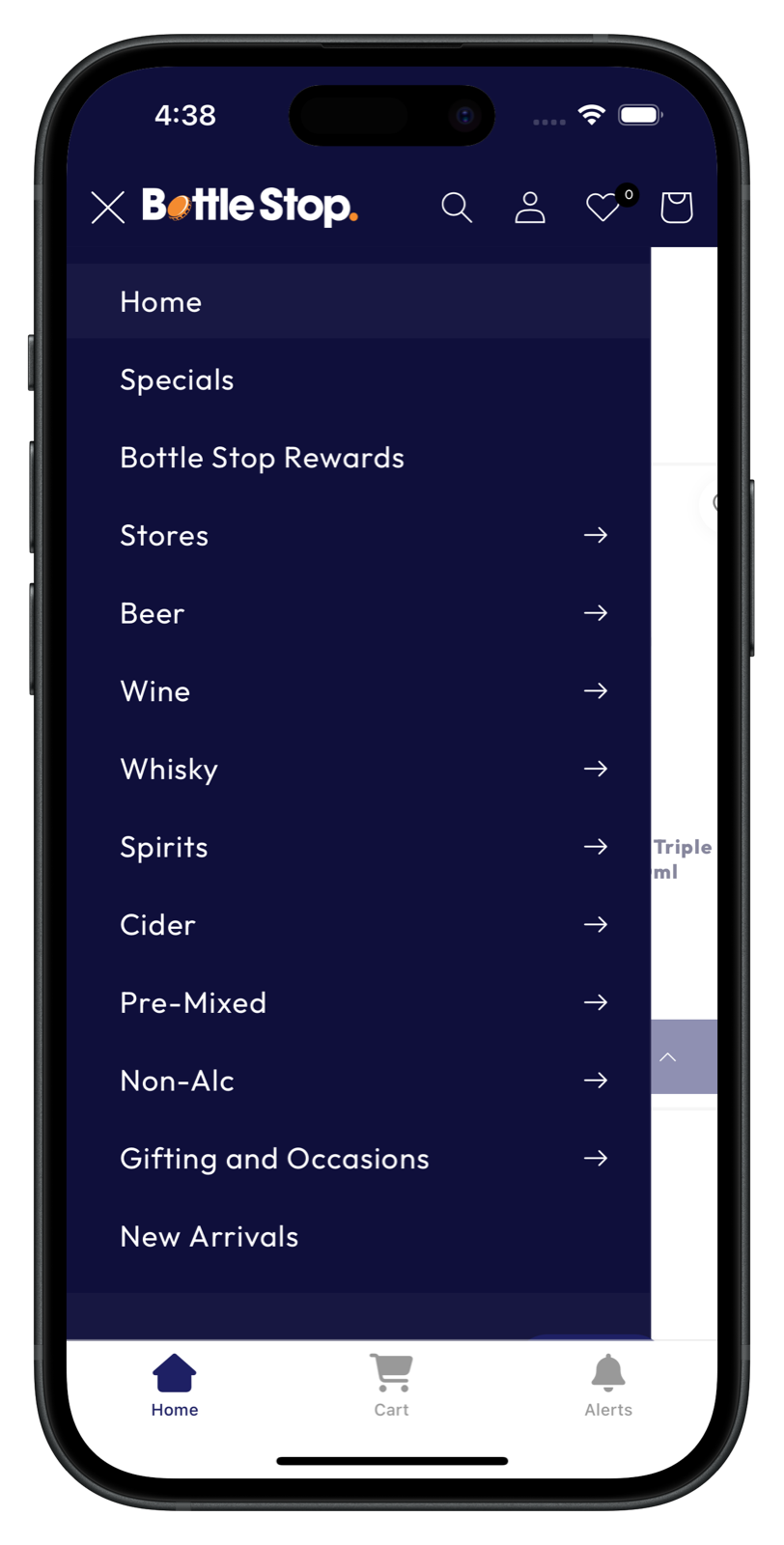 bottle-stop.com.au app screenshot