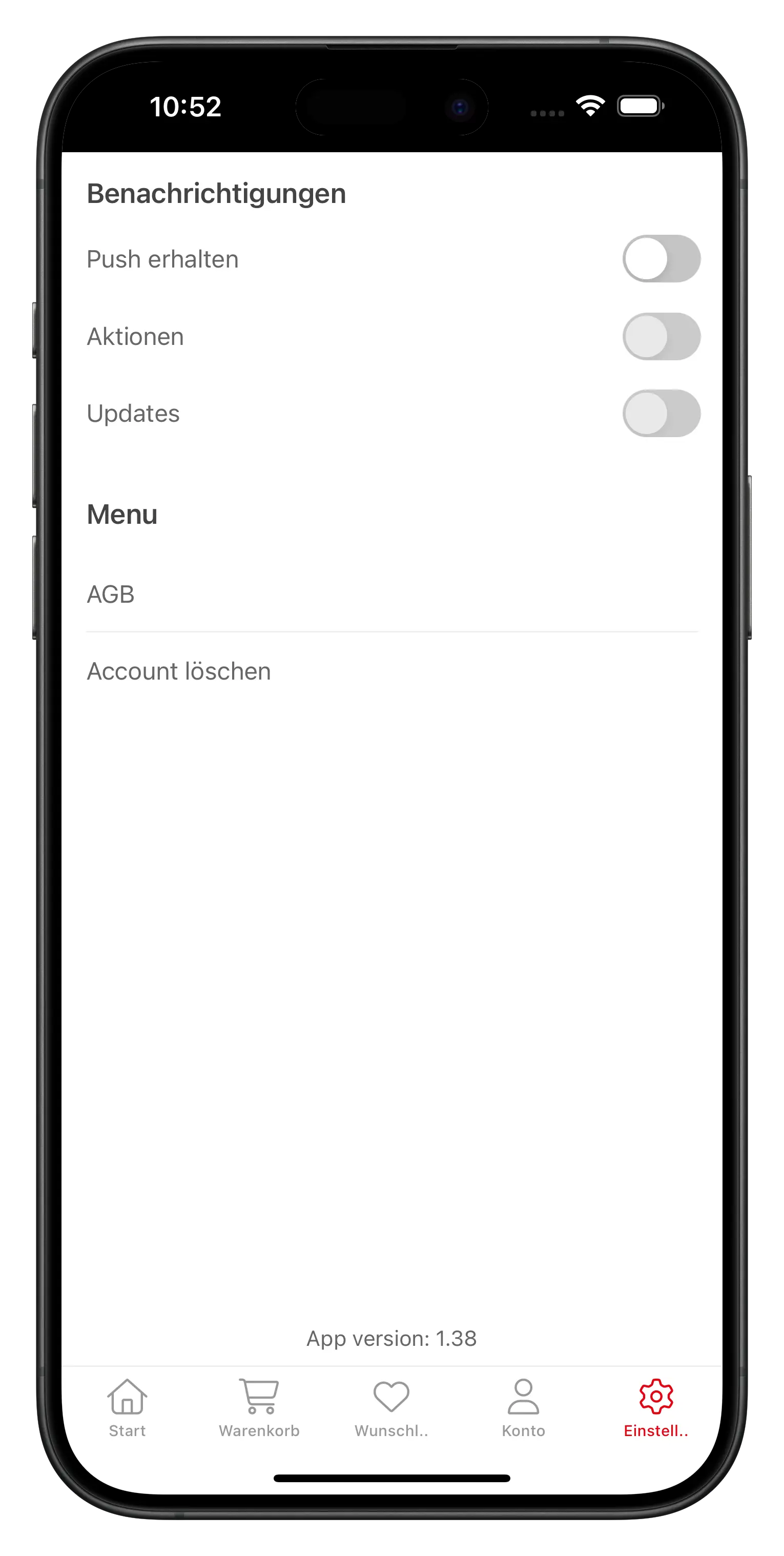awg-mode.de app screenshot