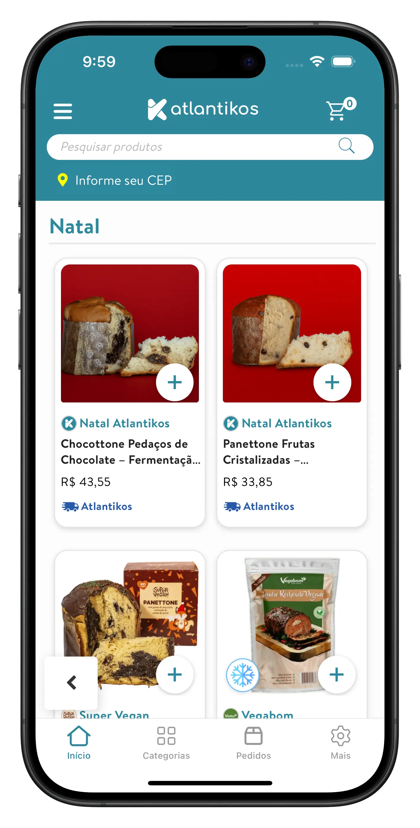 atlantikos.com.br app screenshot