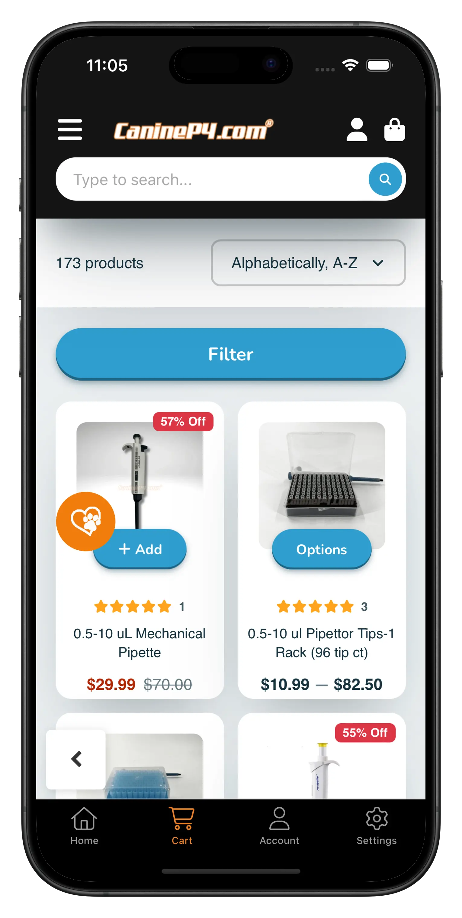 caninep4.com app screenshot