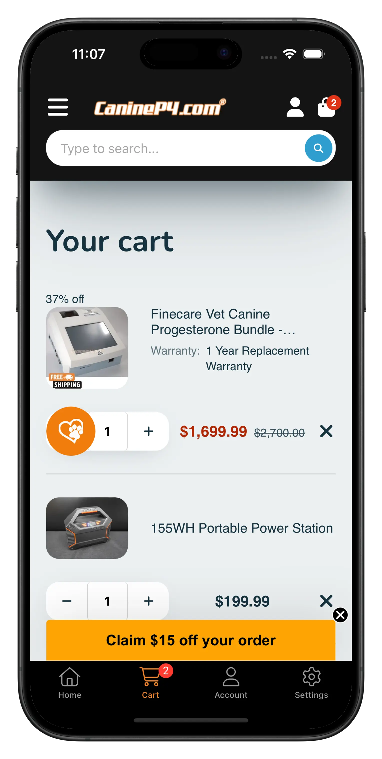 caninep4.com app screenshot