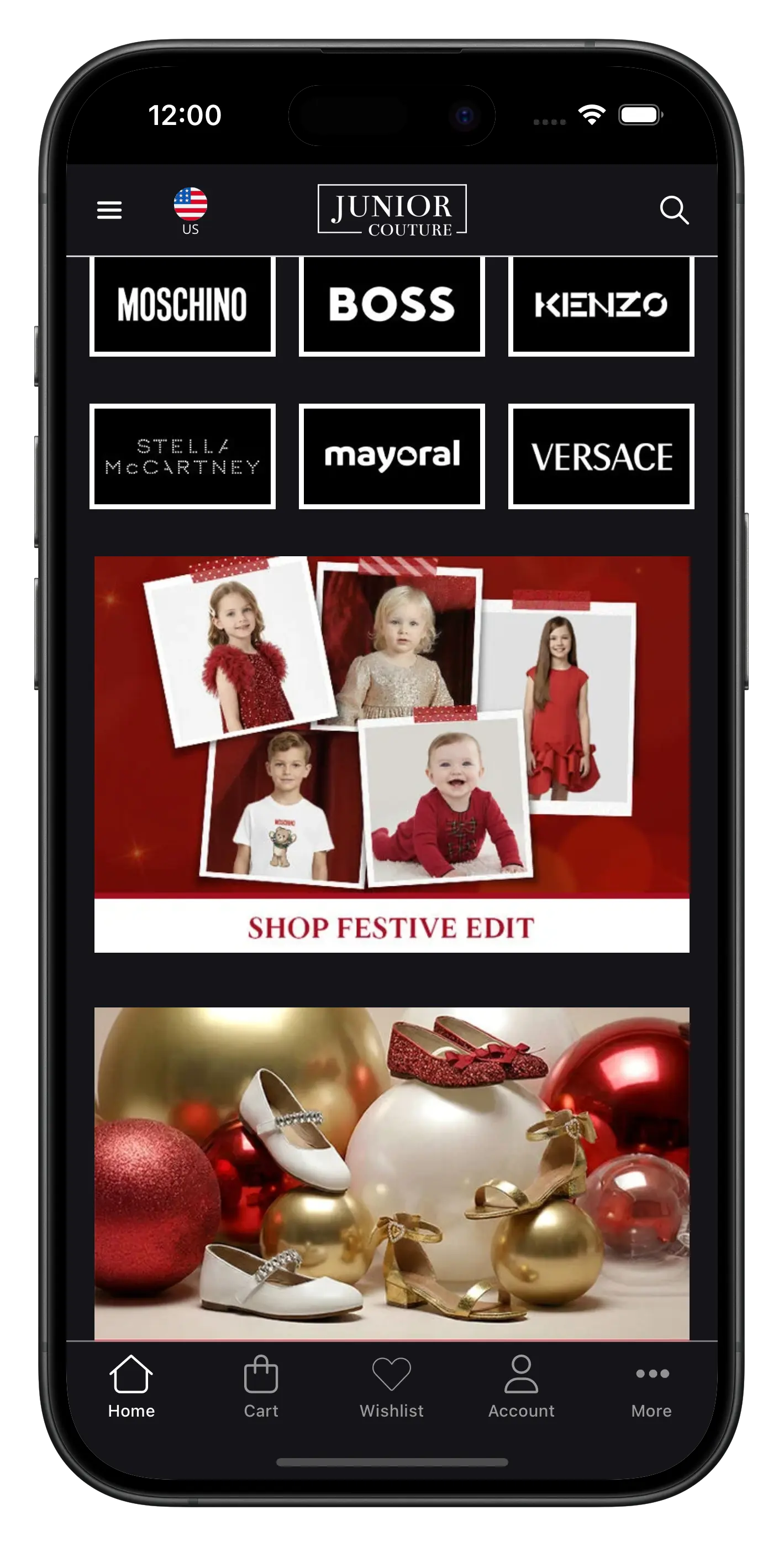 juniorcouture.com/en app screenshot