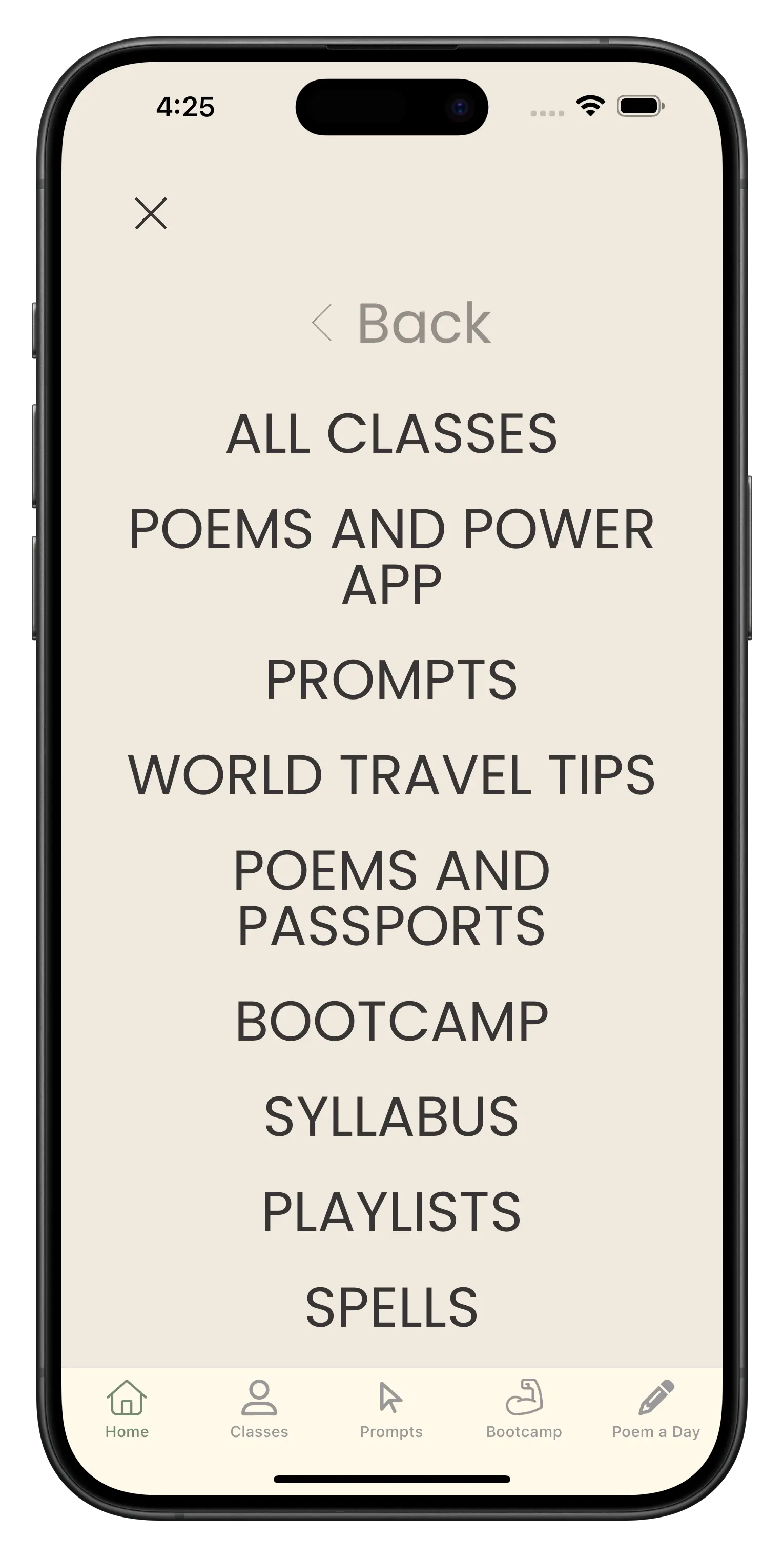 chelsiediane.com app screenshot
