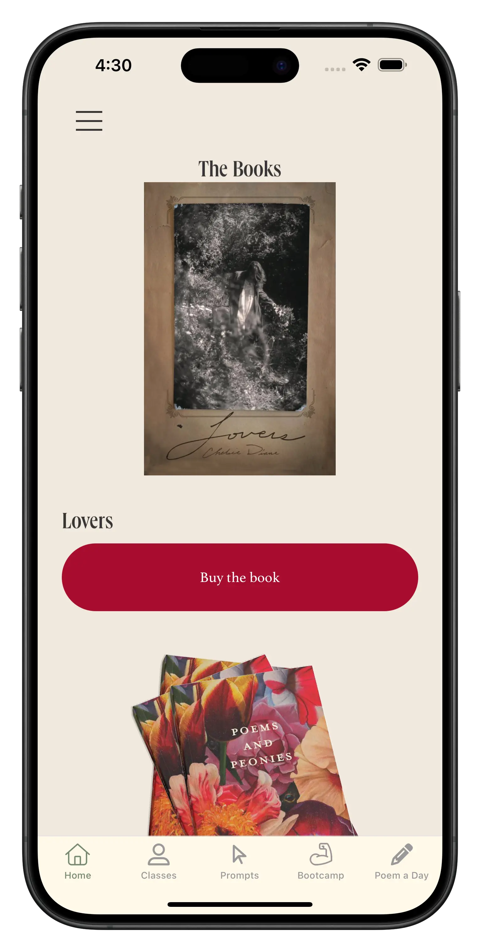 chelsiediane.com app screenshot