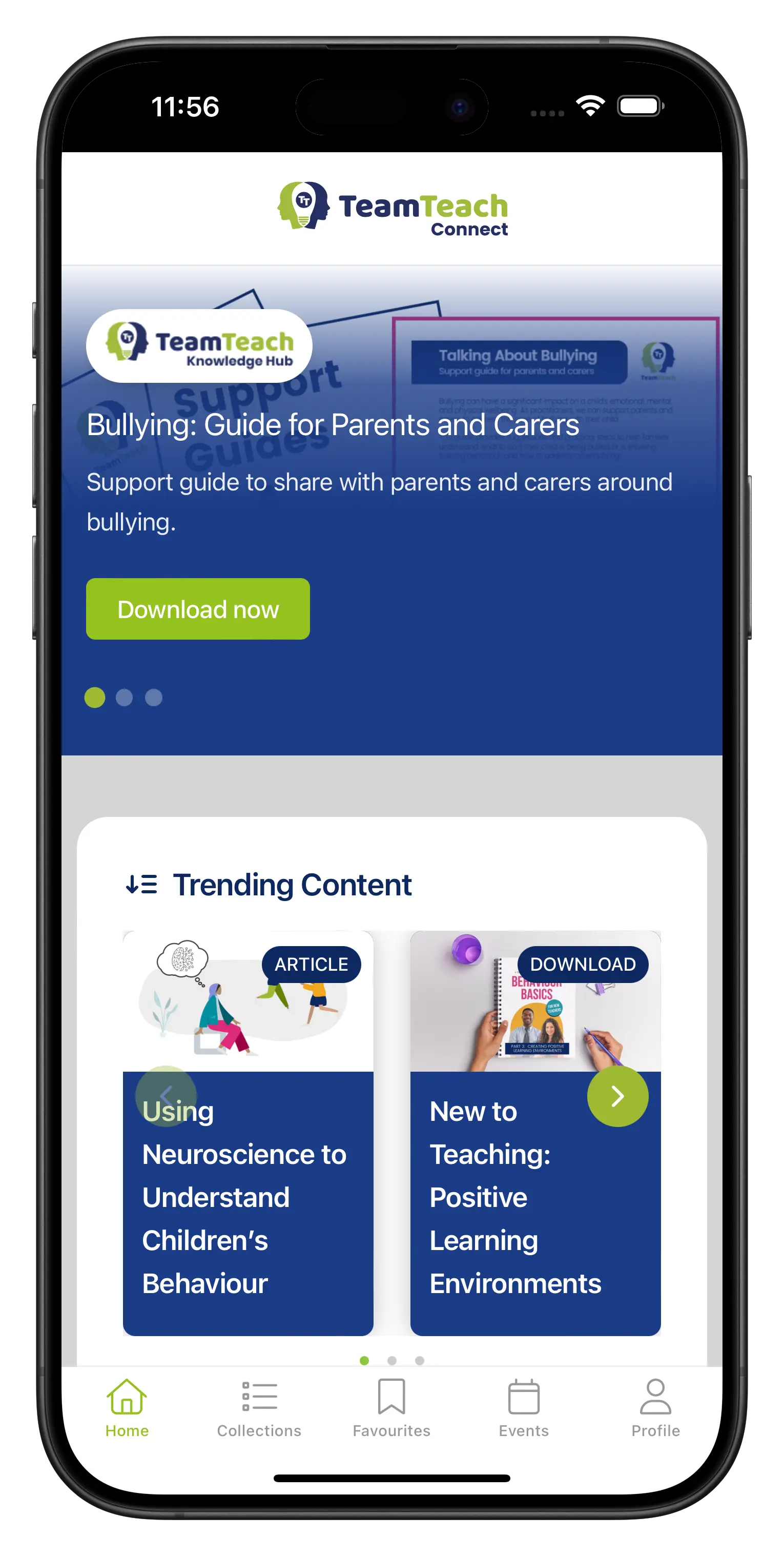 teamteach.com app screenshot