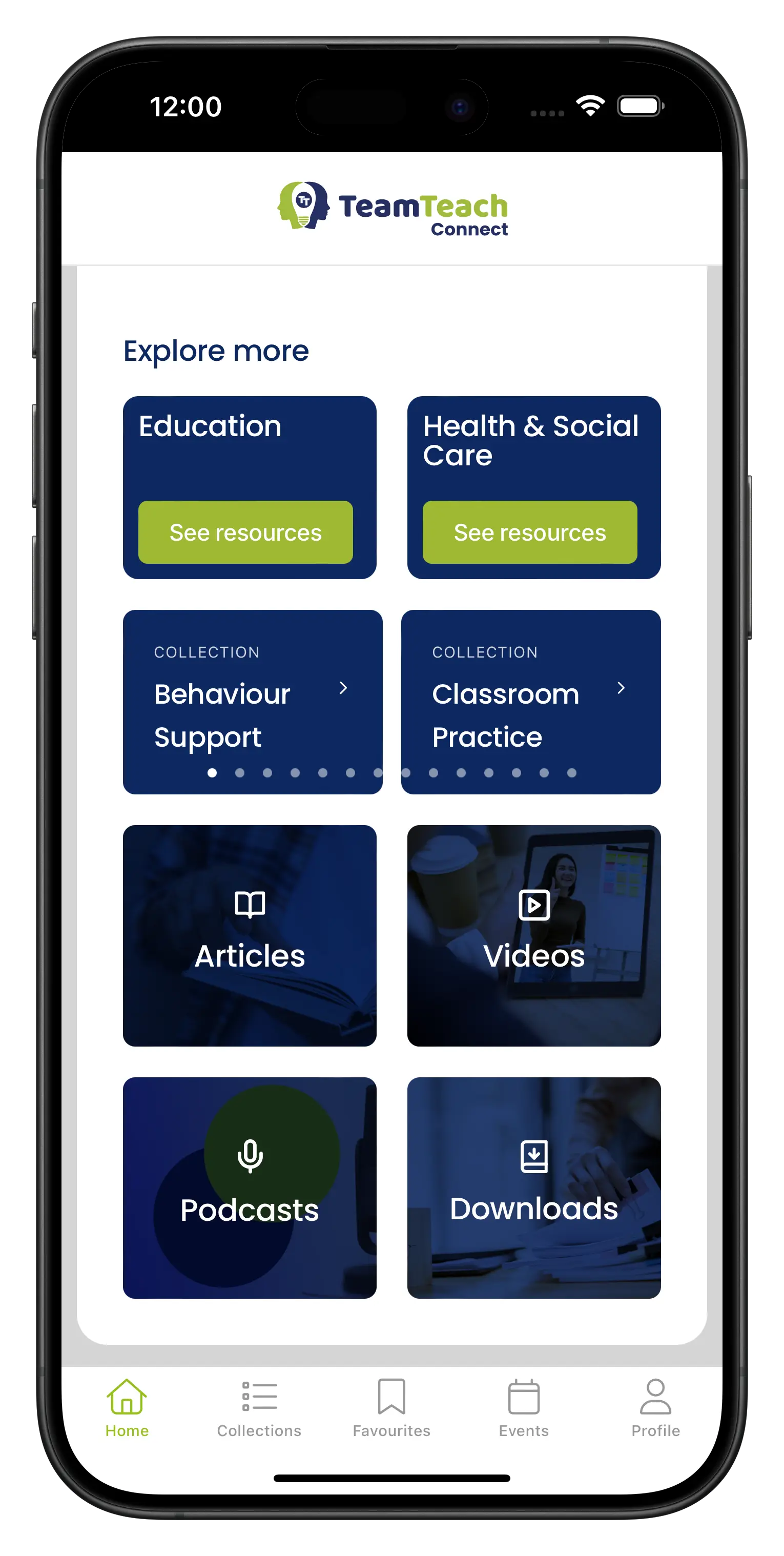 teamteach.com app screenshot