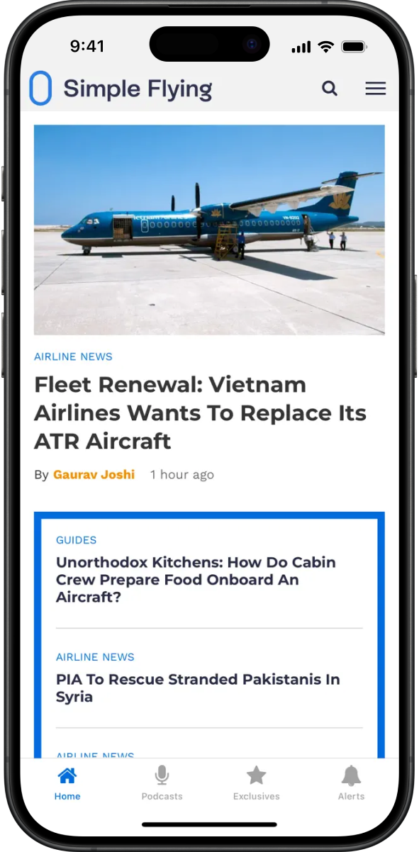 Simple Flying mobile app