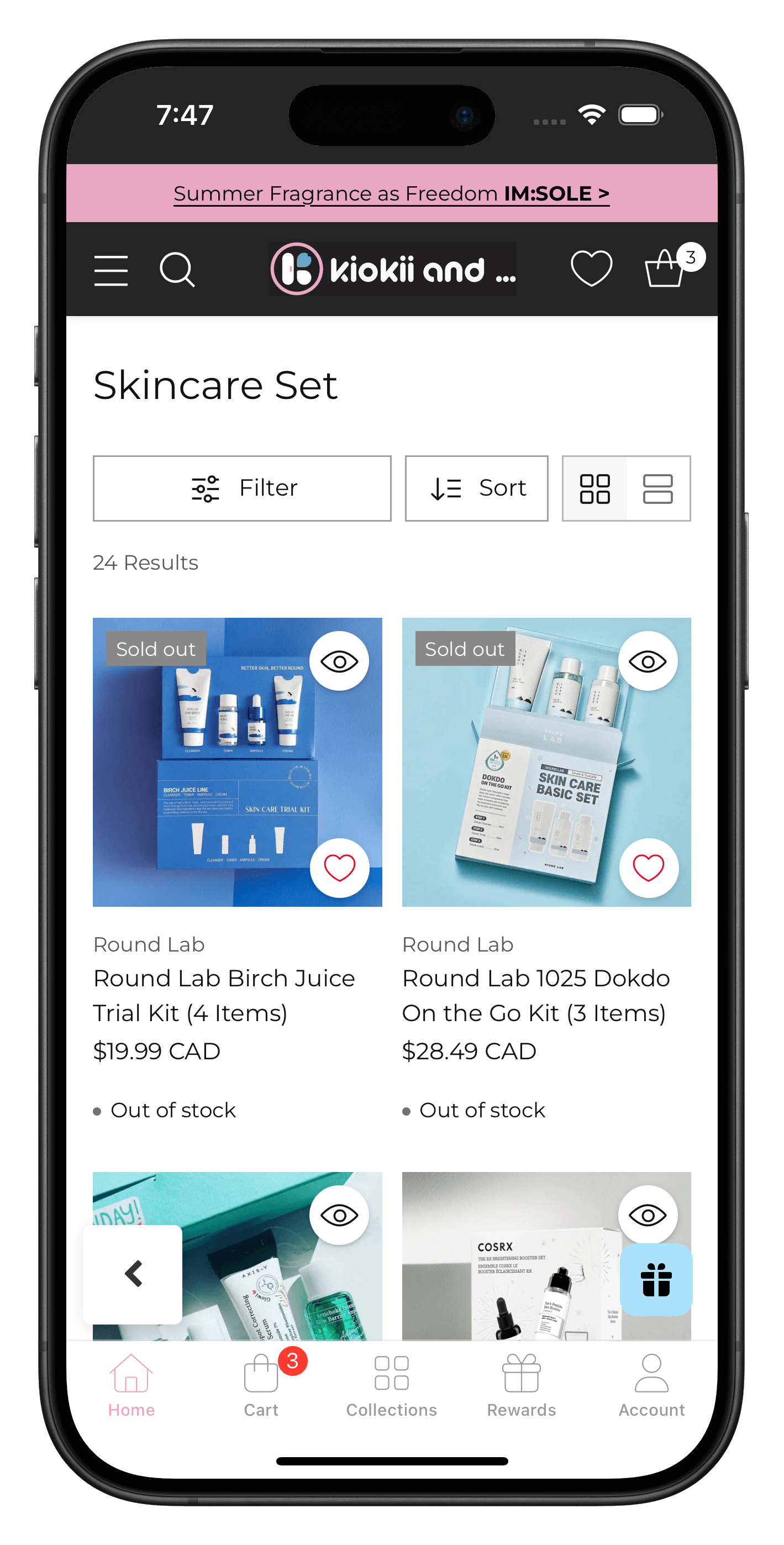 kiokii.com/en-us app screenshot