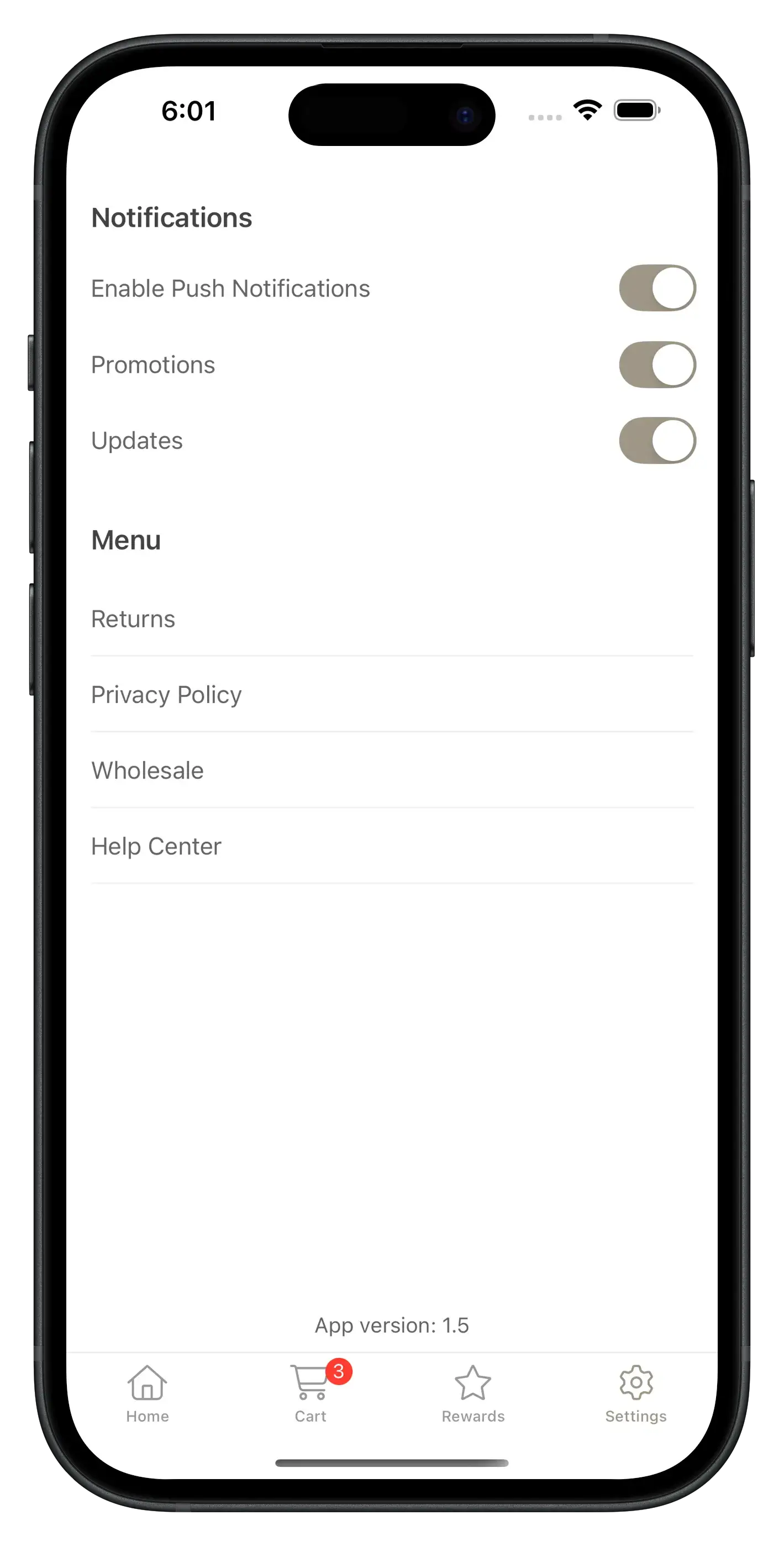 housebyjsdonline.com app screenshot