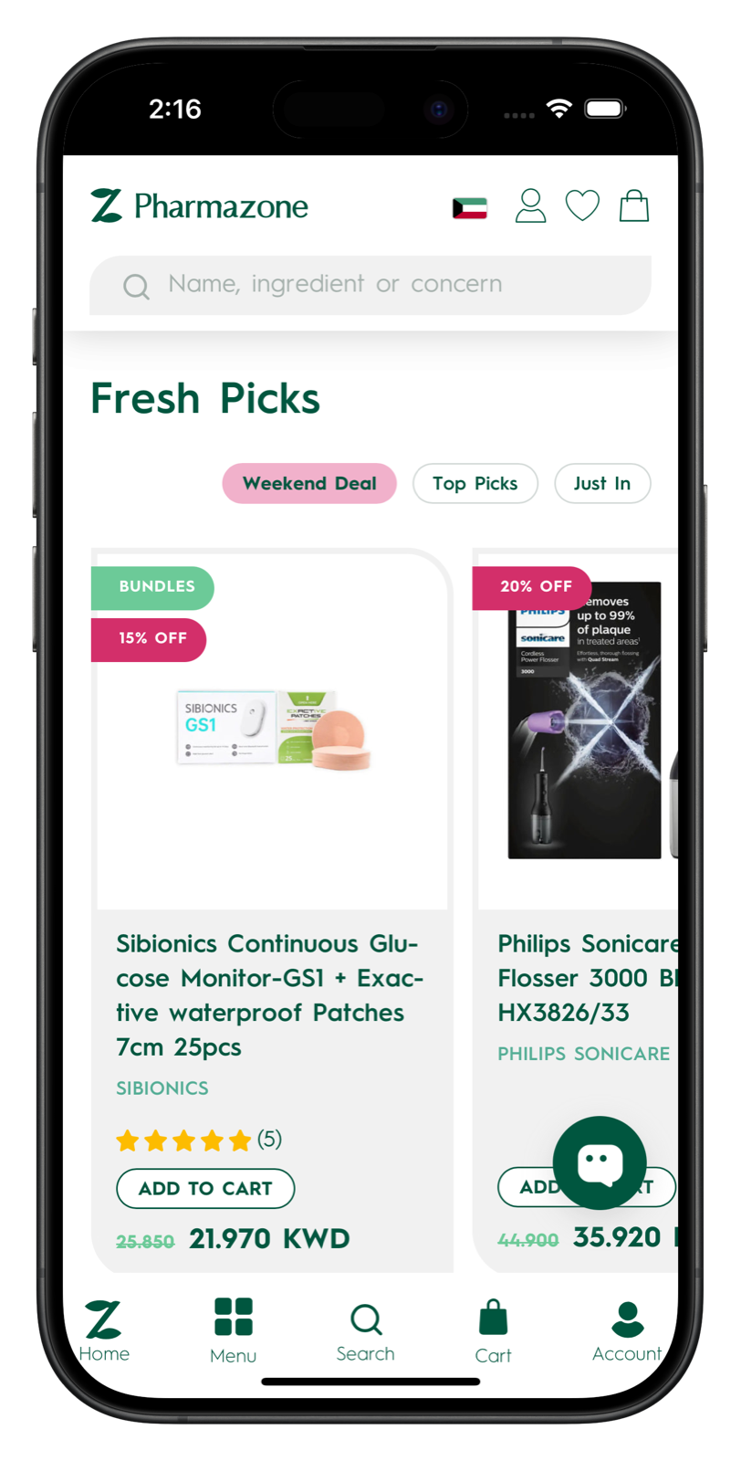 pharmazone.com app screenshot