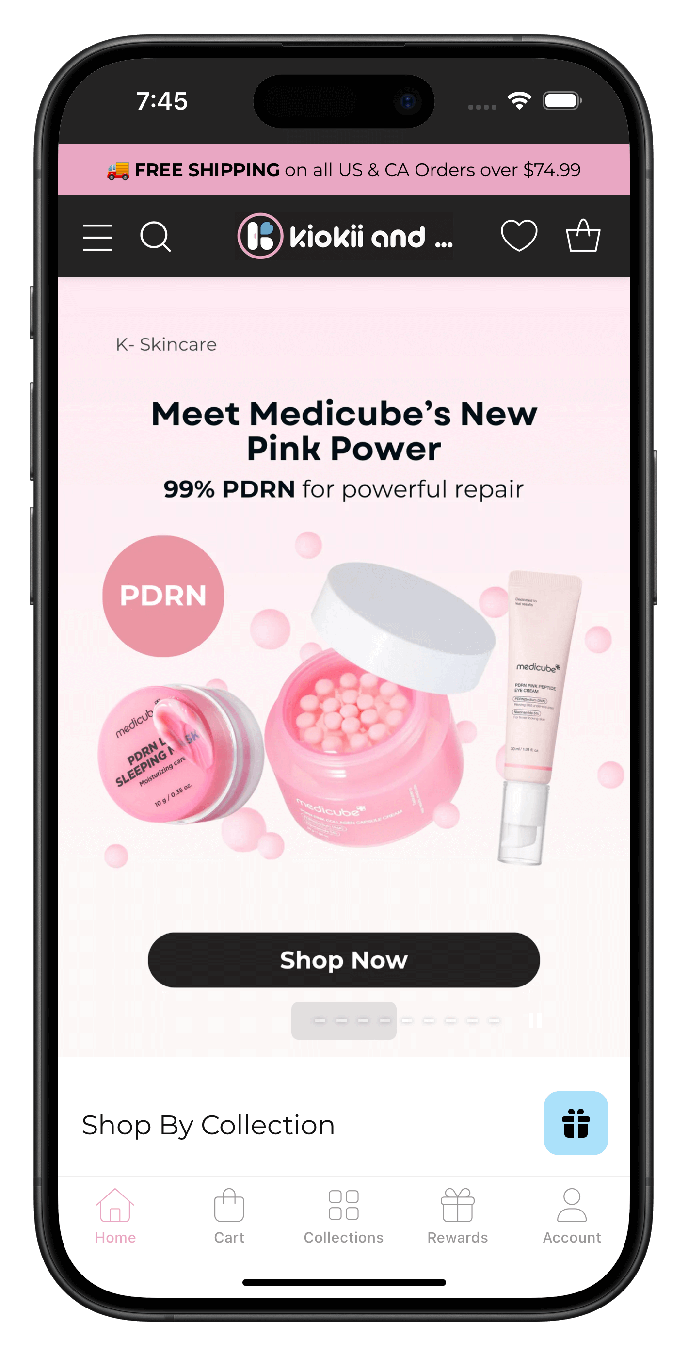kiokii.com/en-us app screenshot