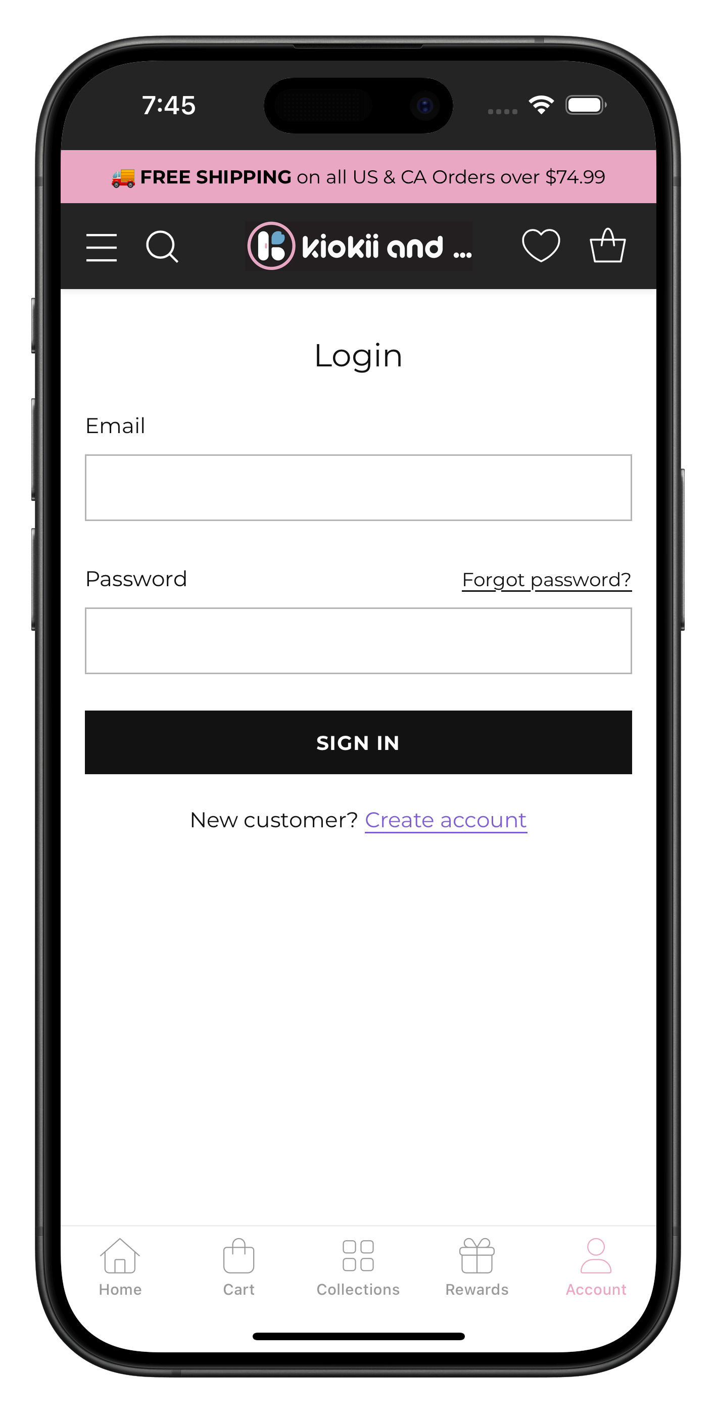 kiokii.com/en-us app screenshot