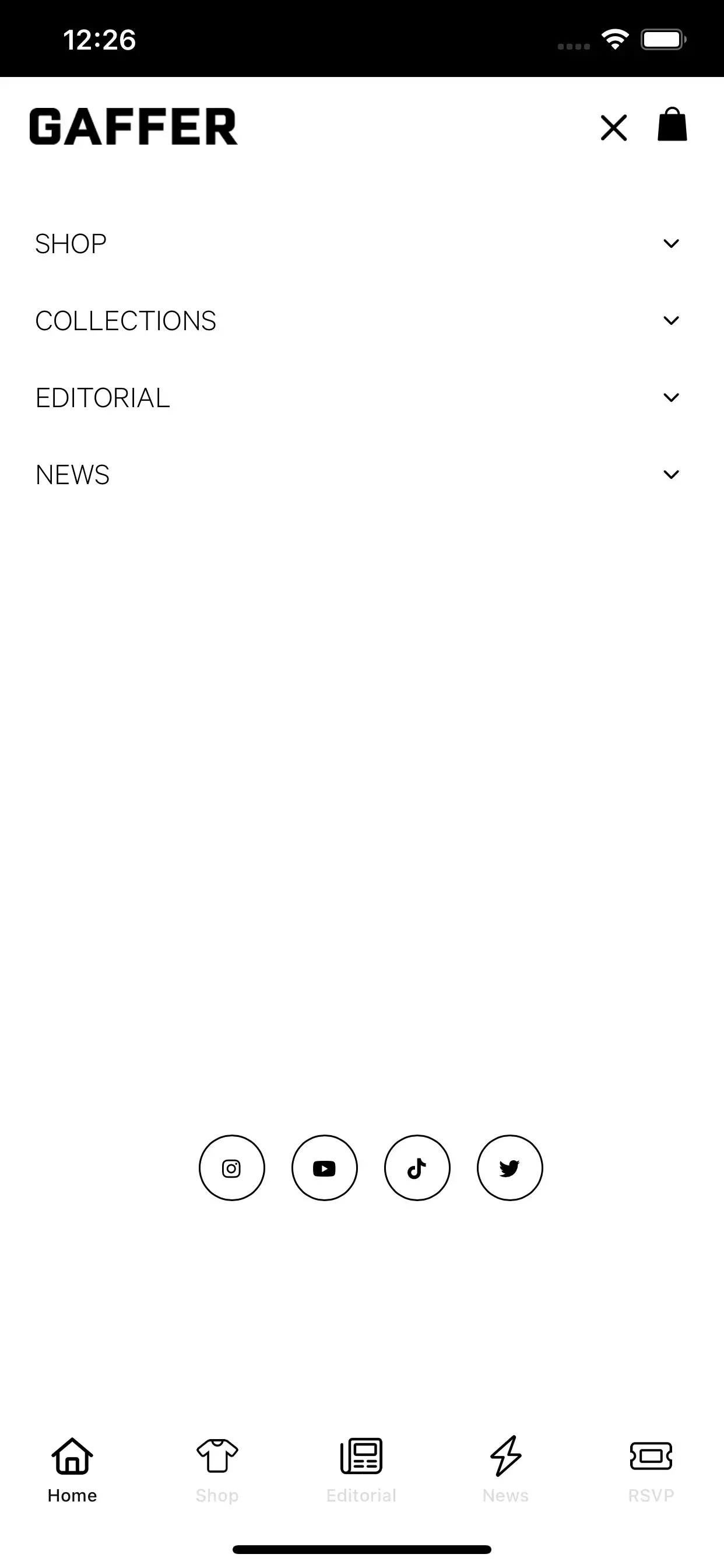 gaffer.world app screenshot