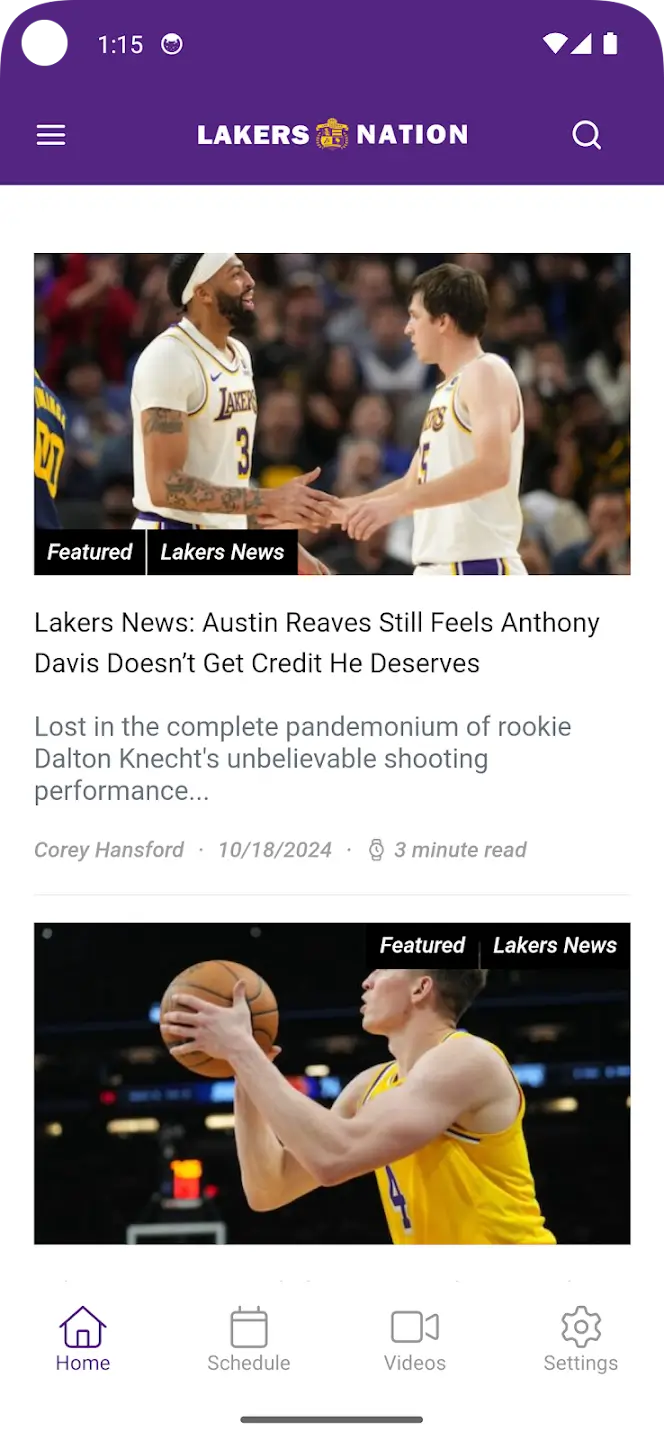 mediumlargela.com app screenshot