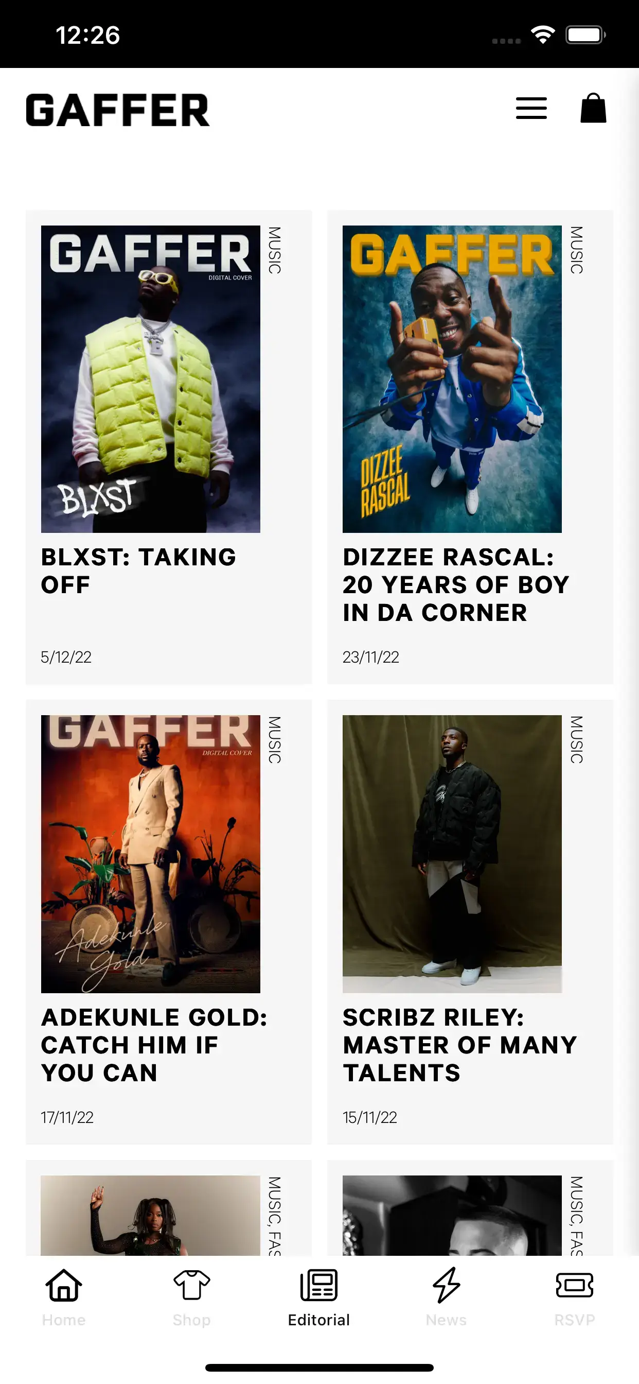 gaffer.world app screenshot