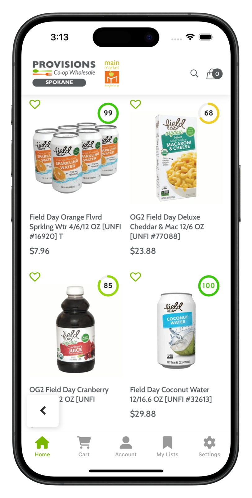 sanjuanislands.provisions.coop app screenshot