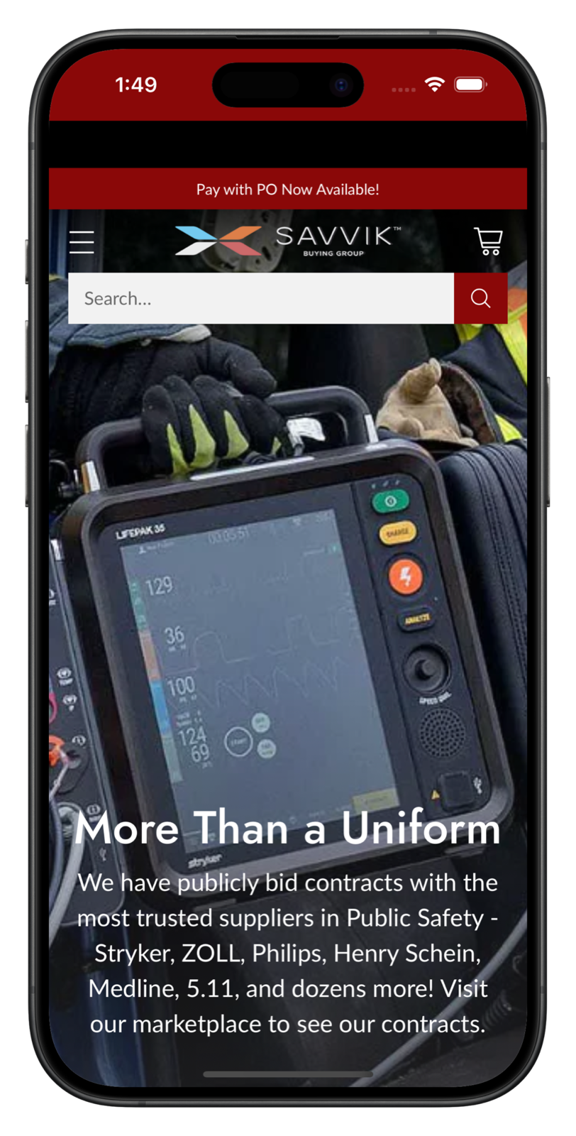 savvik.com app screenshot