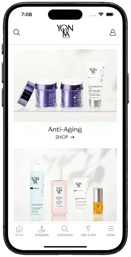 Yon-Ka Paris mobile app