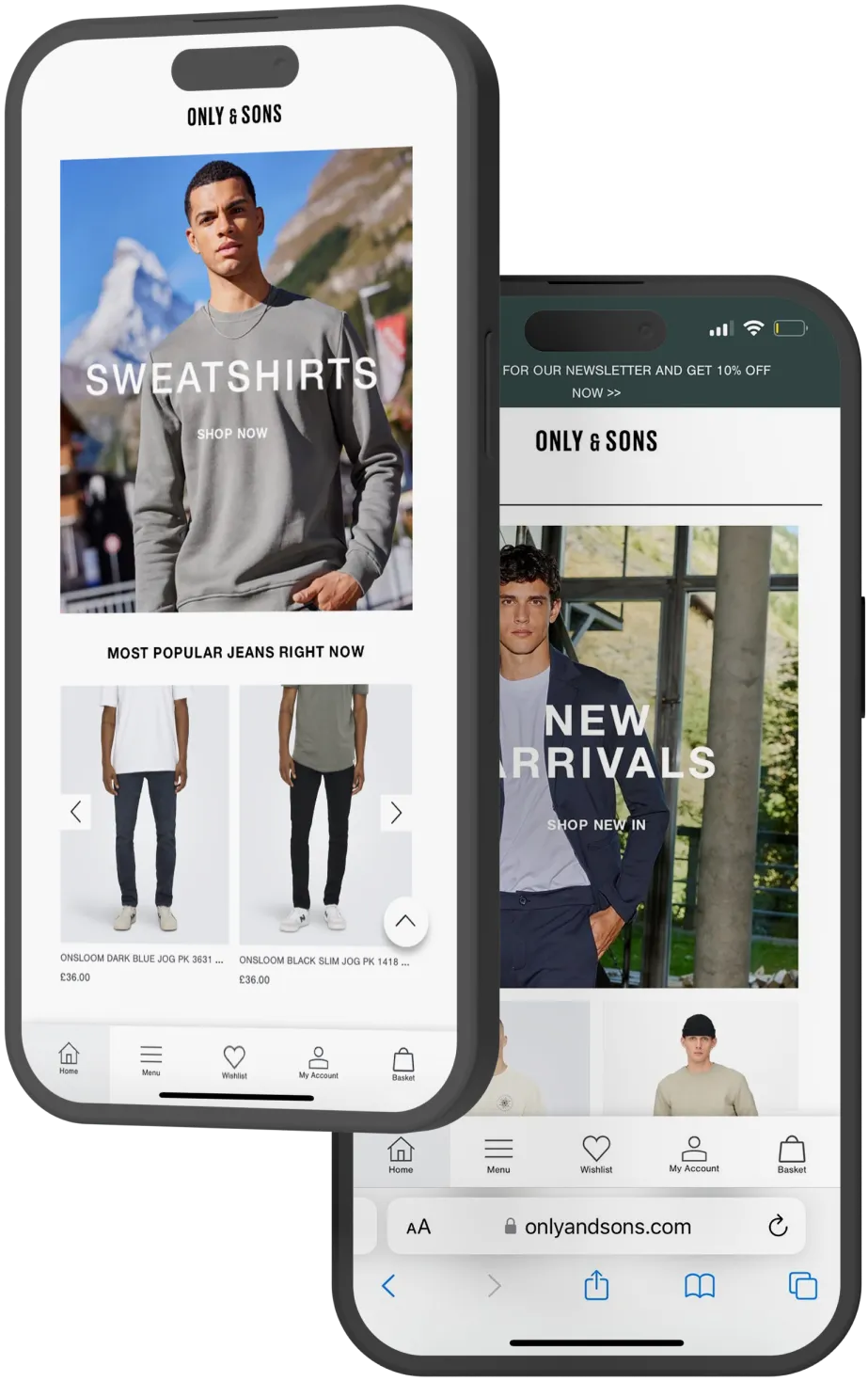 Mobile website alongside its native app built by MobiLoud