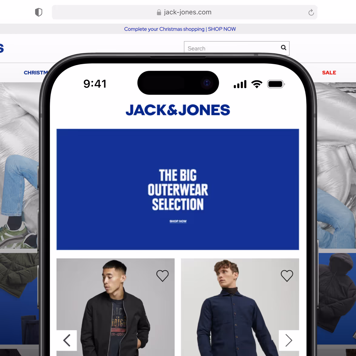 Website and app updated together from one codebase